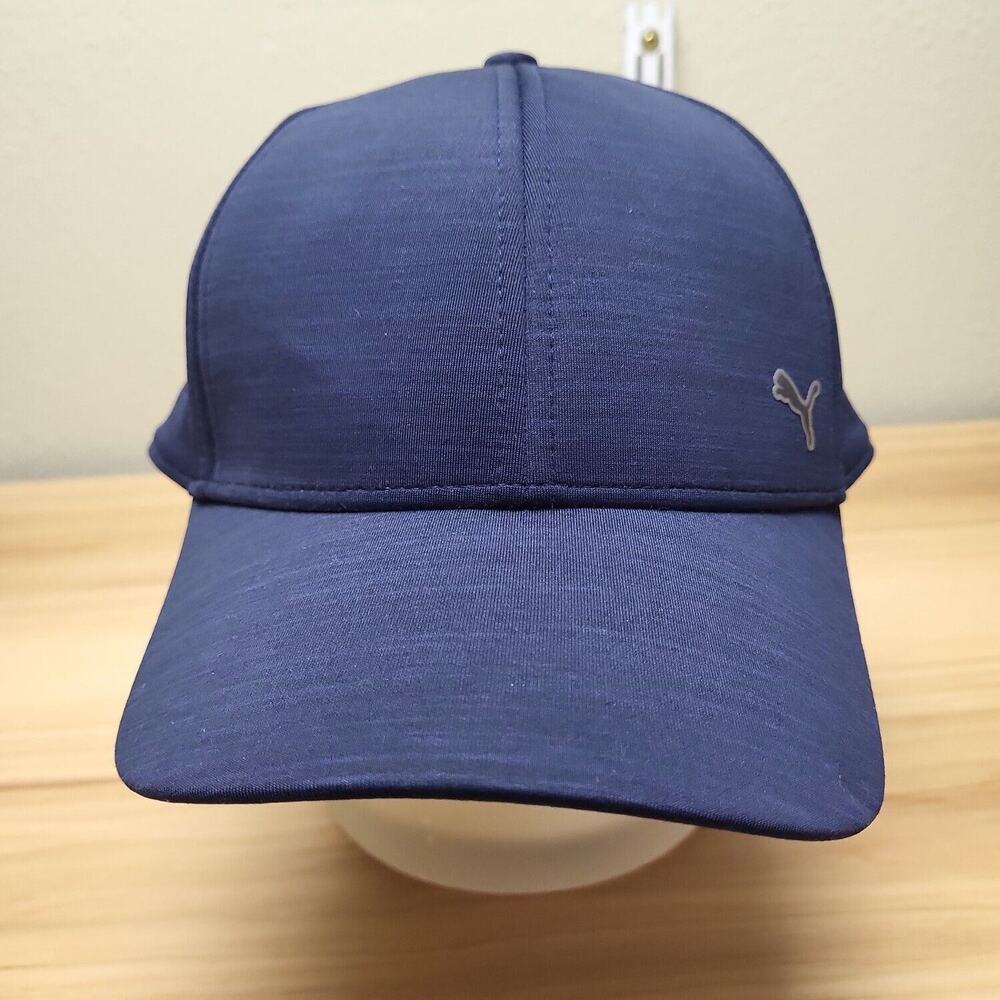 Puma Golf Mens Blue Lightweight‎ Adjustable Strapback Baseball Cap